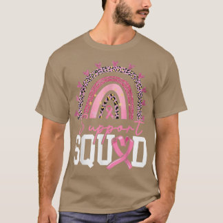 T-shirt Soutien Squad Sensibilisation au cancer du sein Su