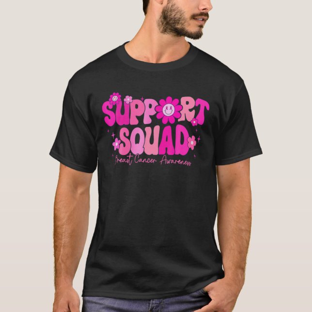 T-shirt Soutien super pour la sensibilisation au cancer du (Devant)