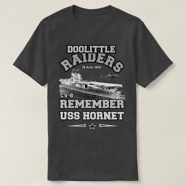 T-shirt Souvenez-vous de Doolittle Riders 1942 Pearl Harbo (Design devant)