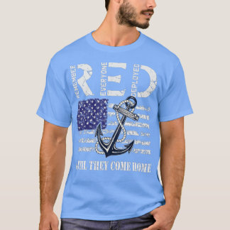T-shirt Souvenez-vous de tous les anciens combattants dépl