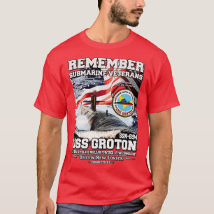 T-shirt Souvenez-vous des anciens combattants sous-marins