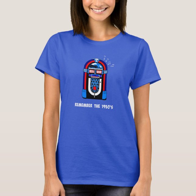 T-shirt Souvenez-vous des années 50 (Devant)