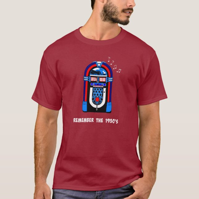 T-shirt "Souvenez-vous des années 50" (Devant)