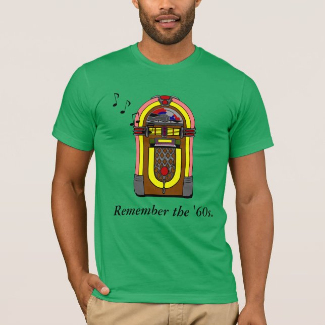 T-shirt Souvenez-vous des années 60 (Devant)