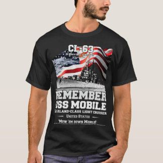 T-shirt Souvenez-vous des vétérans de la marine de croisiè