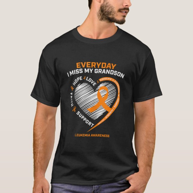 T-shirt Souvenir d'amour de mon grand-fils cadeau souvenir (Devant)