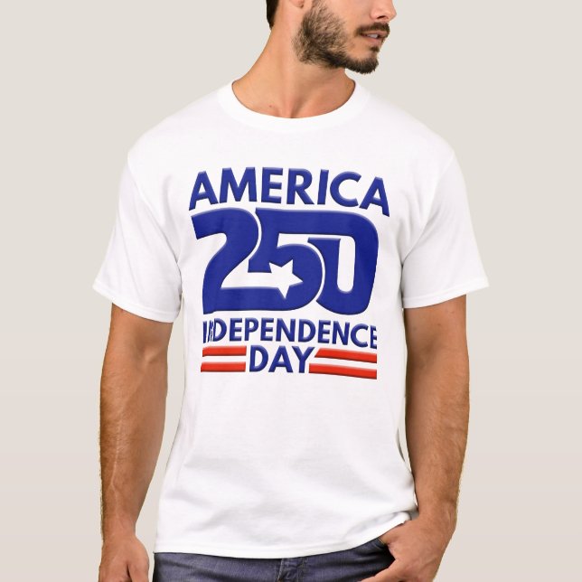 T-shirt Souvenir d'anniversaire du 250e anniversaire de l' (Devant)