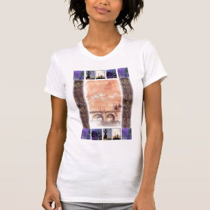 T-shirt Souvenir de carnet à dessins de PARIS
