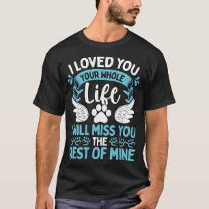 T-shirt Souvenir de Chien Propriétaire de Chien en Deuil S