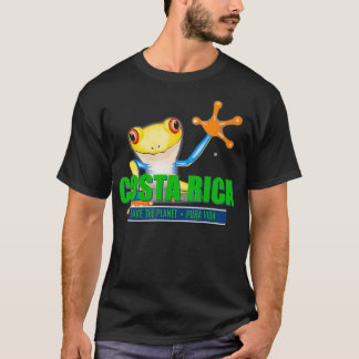 T-shirt Souvenir de la grenouille d'arbre du Costa Rica