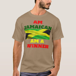 T-shirt souvenir de la motivation gagnante jamaïcaine