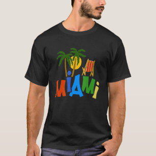 T-shirt Souvenir de la ville de Miami en Floride pour homm