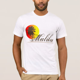 T-shirt Souvenir de Malibu la Californie