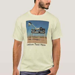 T-shirt Souvenir de Personalizable Coober Pedy à