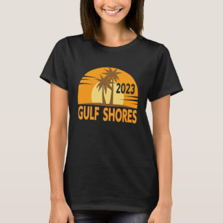 T-shirt Souvenir de voyage en famille à Gulf Shores 2023