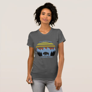 T-shirt Souvenir du parc national de Yellowstone