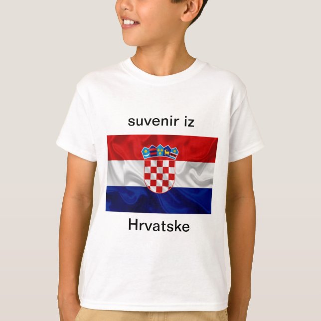 T-shirt souvenir iz Hrvatske (Devant)