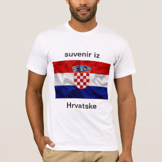 T-shirt souvenir iz Hrvatske