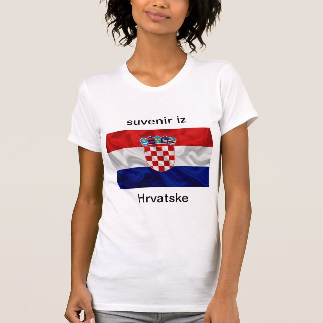 T-shirt souvenir iz Hrvatske (Devant)