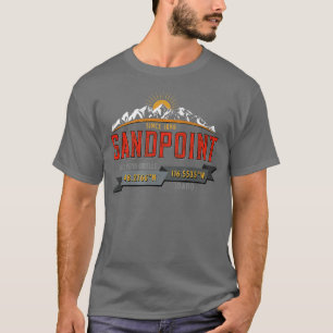 T-shirt Souvenir Sandpoint Idaho