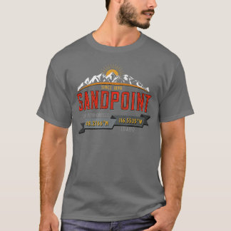T-shirt Souvenir Sandpoint Idaho