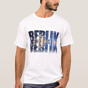 T-shirt souvenir texte de Berlin