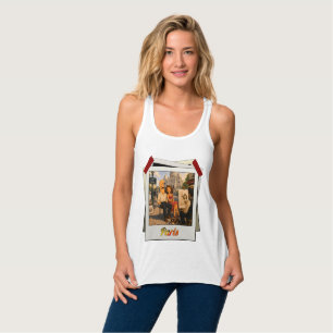 T-Shirt Souvenir von Paris - Reise Geschenk Frankr Tank Top