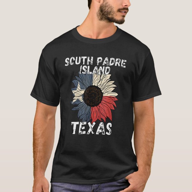 T-shirt Souvenirs de South Padre Island (Devant)