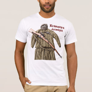 T-shirt soviétique d'armée rouge de Mosin Nagant