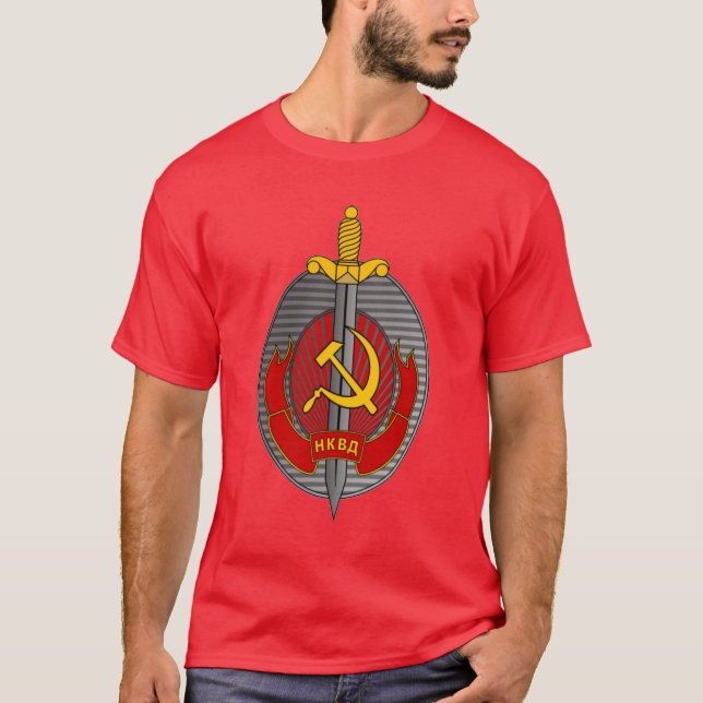 T-shirt Soviétique NKVD (Devant)
