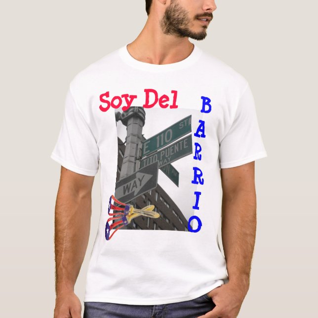 T-shirt Soy Del Barrio (Devant)
