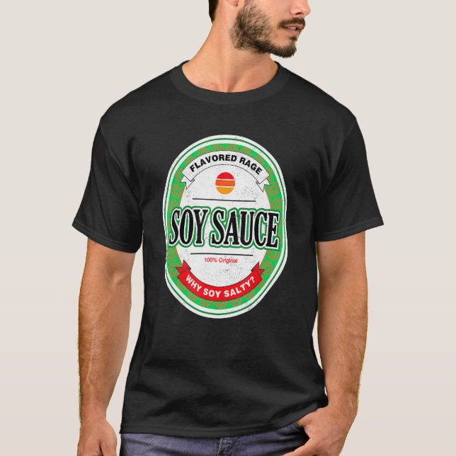 T-shirt Soy Sauce Sushi Matching Group Costume d'Halloween (Devant)