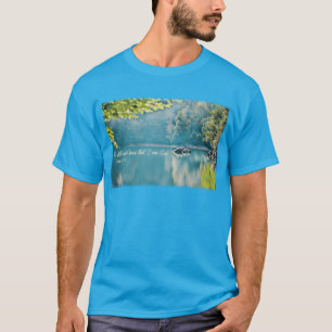 T-shirt Soyez calme, et sachez que je suis Dieu - Psaume 4