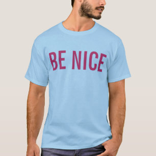 T-shirt Soyez chemise intéressante de mode de vie