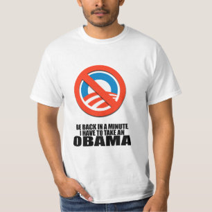 T-SHIRT SOYEZ DE RETOUR DANS UNE MINUTE, JE DOIVENT