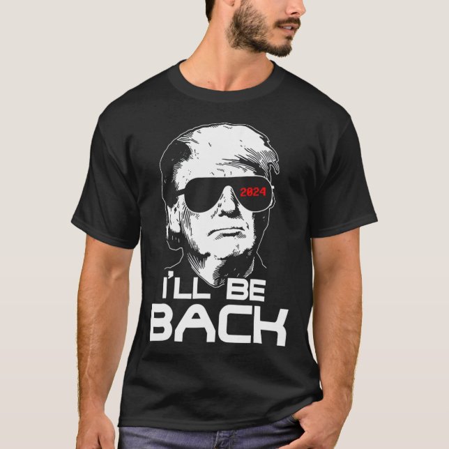 T-shirt Soyez de retour drôle 45 47 Donald Trump 2024 Pren (Devant)