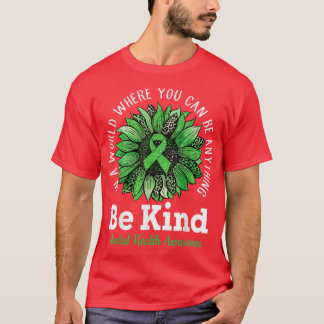T-shirt Soyez en forme de ruban vert Tournesol Tournesol s