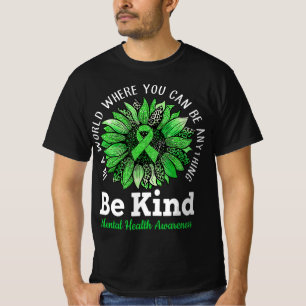 T-shirt Soyez en forme de ruban vert Tournesol Tournesol s