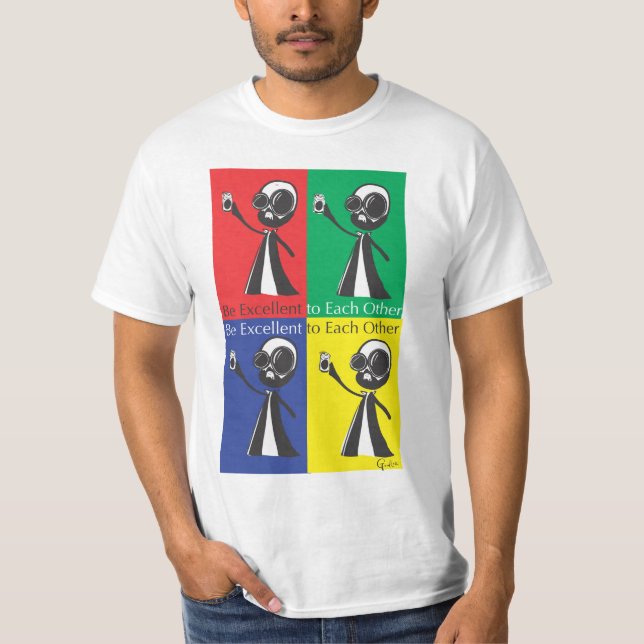 T-shirt Soyez excellent entre eux (Devant)