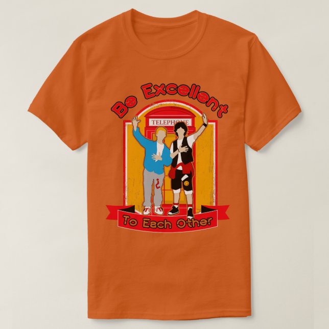 T-shirt Soyez Excellents Les Uns Des Autres 1 (Design devant)