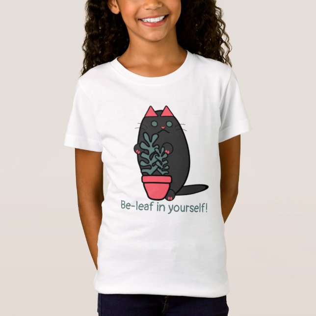 T-Shirt Soyez Feuille En Vous-Même (Devant)
