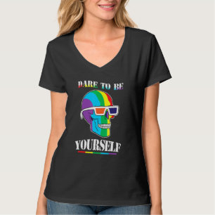 T-shirt Soyez Fidèle À Vous Osez Être Cool Créatif Lgbt