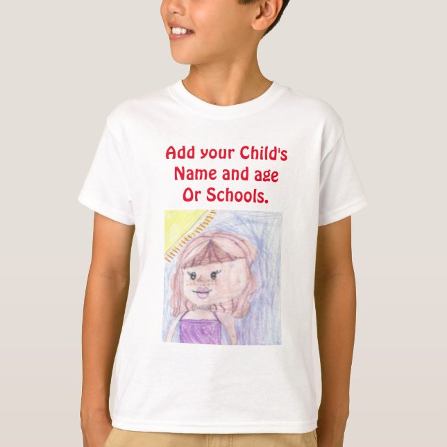 T-shirt Soyez fier de votre enfant ajouter des oeuvres à c (Devant)