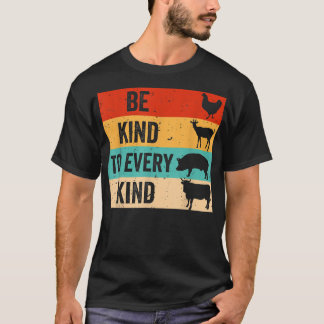 T-shirt Soyez Gentil À Chaque Type De Végétaux Amusants Vé