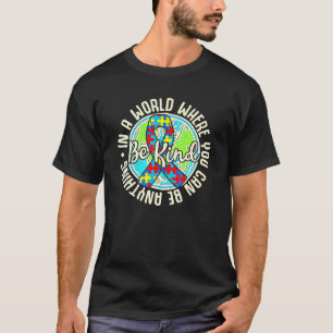 T-shirt Soyez Gentil Autisme Sensibilisation Puzzle Terre 