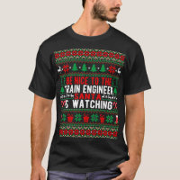 Soyez Gentil Avec L'Ingénieur Du Train Père Noël R