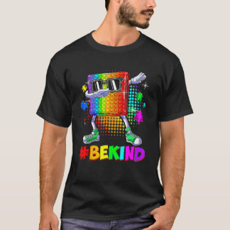 T-shirt Soyez Gentil Dabbing Pop Il Pièce De Puzzle Sensib