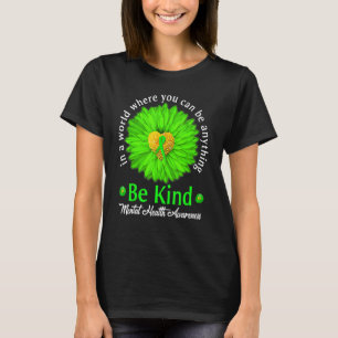 T-shirt Soyez gentil Sensibilisation à la santé mentale Éc