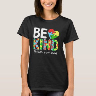 T-shirt Soyez gentil Sensibilisation sur l'autisme Jeunes 
