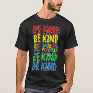 T-shirt Soyez Gentil Sensibilisation sur l'autisme Jeunes 